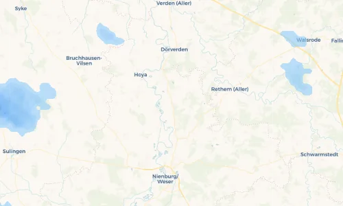 Regenradar Vorschaubild - Aktuelle Niederschläge in Gandesbergen und Umgebung