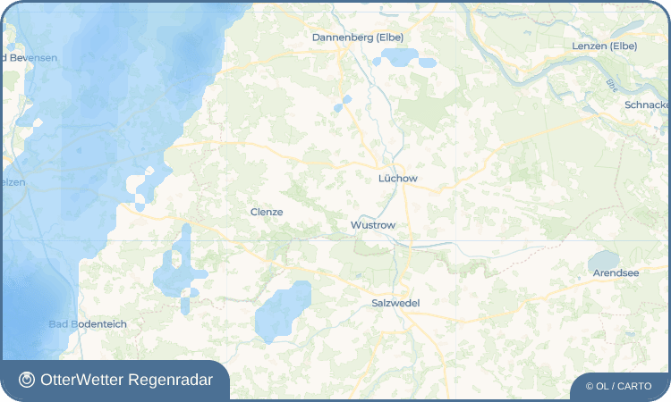 OtterWetter Regenradar-Widget Ganse
