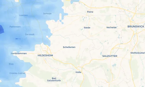Regenradar Vorschaubild - Aktuelle Niederschläge in Garbolzum und Umgebung