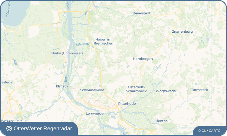 OtterWetter Regenradar-Widget Garlstedt