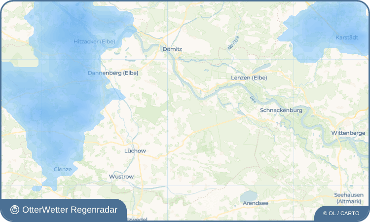 OtterWetter Regenradar-Widget Gedelitz