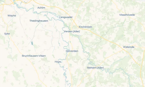 Regenradar Vorschaubild - Aktuelle Niederschläge in Geestefeld und Umgebung