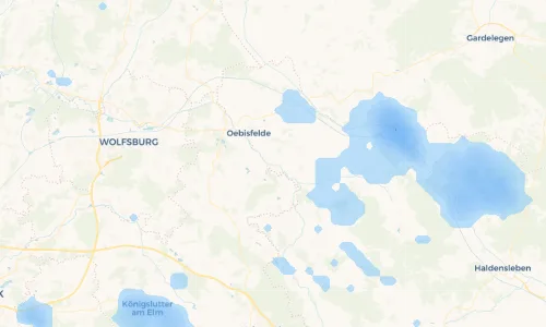 Regenradar Vorschaubild - Aktuelle Niederschläge in Gehrendorf und Umgebung