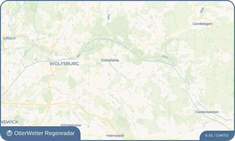 OtterWetter Regenradar-Widget Gehrendorf