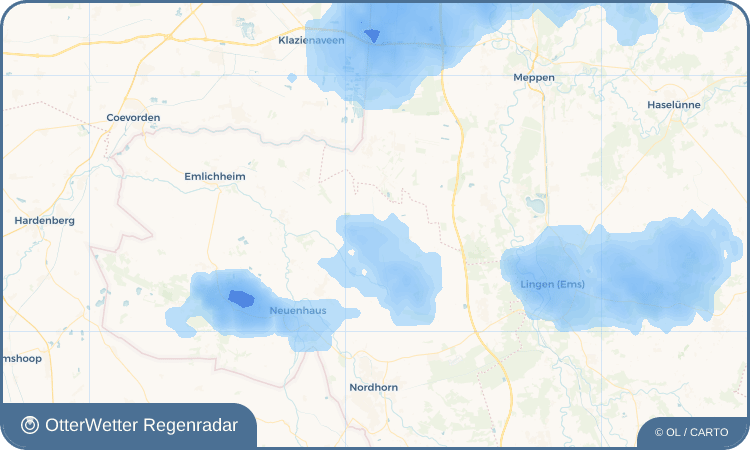 Widget-Vorschau für Georgsdorf Wetter-Widget-Vorschau mit Vorhersagedaten für Georgsdorf