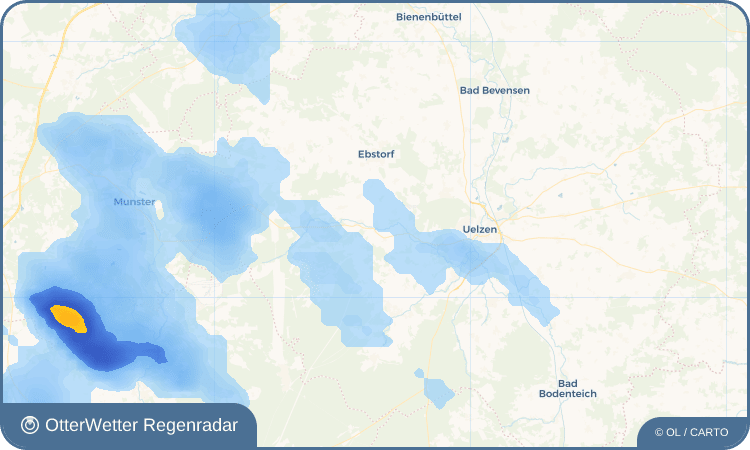 Wetter-Widget-Vorschau mit Vorhersagedaten für Gerdau