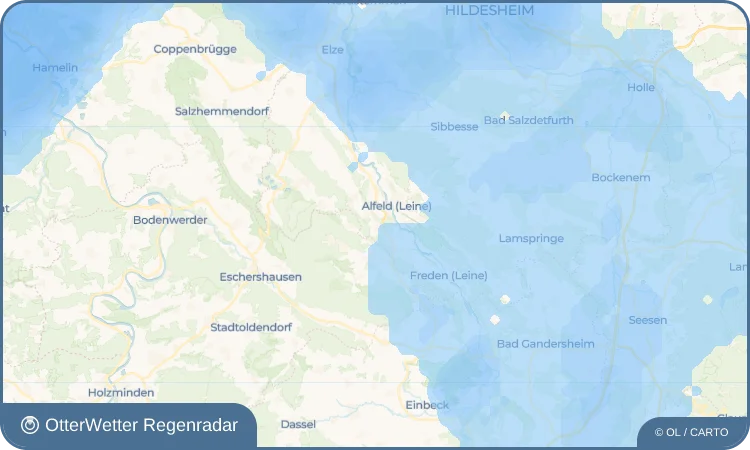 Wetter-Widget-Vorschau mit Vorhersagedaten für Gerzen