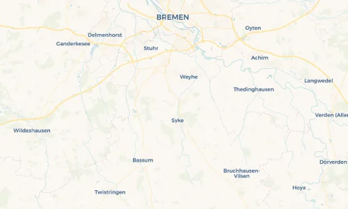 Regenradar Vorschaubild - Aktuelle Niederschläge in Gessel und Umgebung