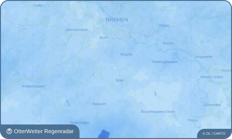 Wetter-Widget-Vorschau mit Vorhersagedaten für Gessel