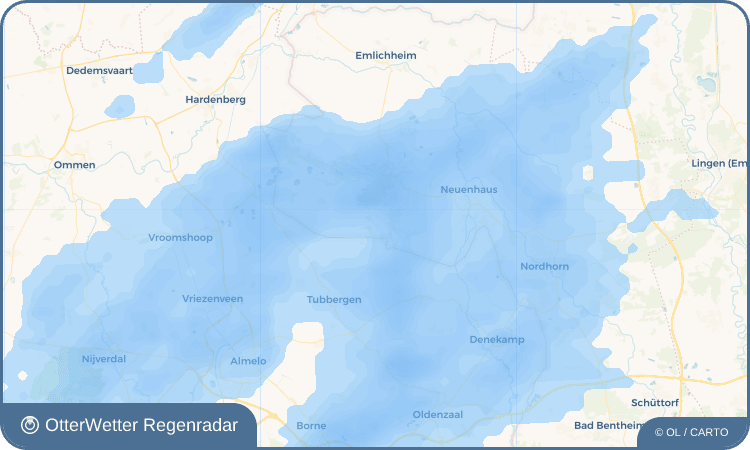 OtterWetter Regenradar-Widget Getelo