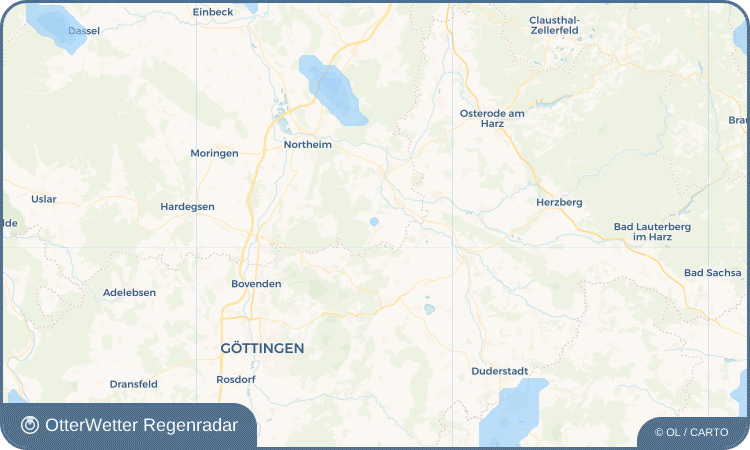 OtterWetter Regenradar-Widget Gillersheim