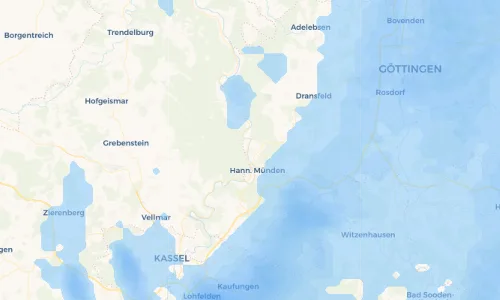 Regenradar Vorschaubild - Aktuelle Niederschläge in Gimte und Umgebung