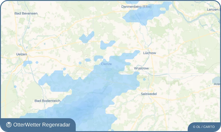 Widget-Vorschau für Gistenbeck Wetter-Widget-Vorschau mit Vorhersagedaten für Gistenbeck