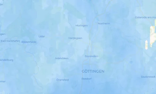 Regenradar Gladebeck: aktuelle Niederschläge in Gladebeck und Umgebung, Stand 19. Oktober 2026 um 0:25 Uhr