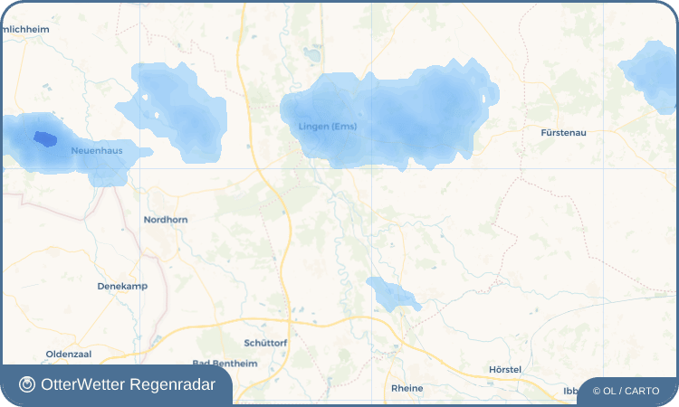 OtterWetter Regenradar-Widget Gleesen