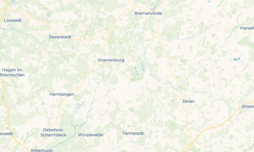 Regenradar Glinstedt: aktuelle Niederschläge in Glinstedt und Umgebung, Stand 20. Oktober 2026 um 0:15 Uhr