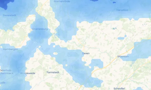 Regenradar Vorschaubild - Aktuelle Niederschläge in Godenstedt und Umgebung