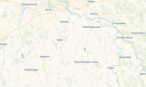 Regenradar Vorschaubild - Aktuelle Niederschläge in Gödestorf und Umgebung