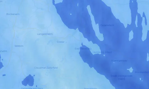 Regenradar Göttingerode: aktuelle Niederschläge in Göttingerode und Umgebung, Stand 21. Oktober 2026 um 17:55 Uhr