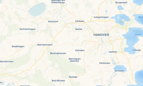 Regenradar Vorschaubild - Aktuelle Niederschläge in Göxe und Umgebung