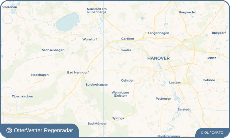 OtterWetter Regenradar-Widget Göxe