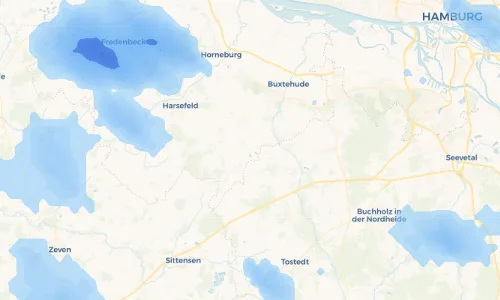 Regenradar Vorschaubild - Aktuelle Niederschläge in Goldbeck und Umgebung
