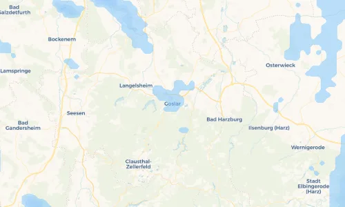 Regenradar Vorschaubild - Aktuelle Niederschläge in Goslar und Umgebung
