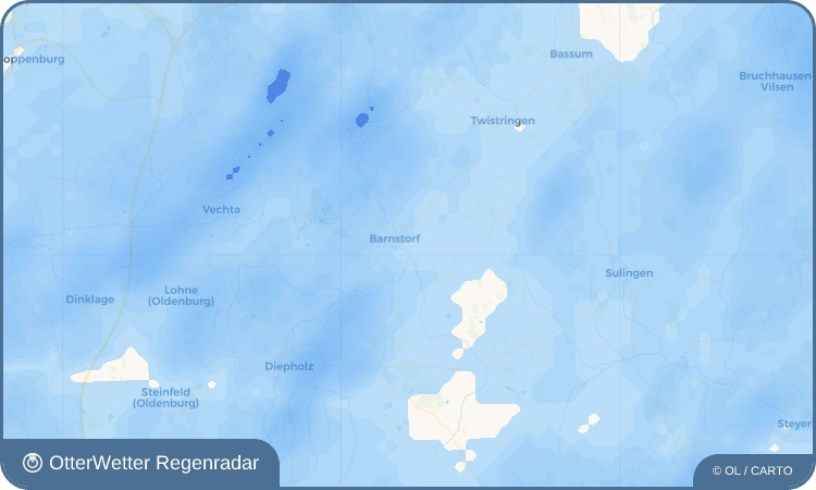 OtterWetter Regenradar-Widget Gothel