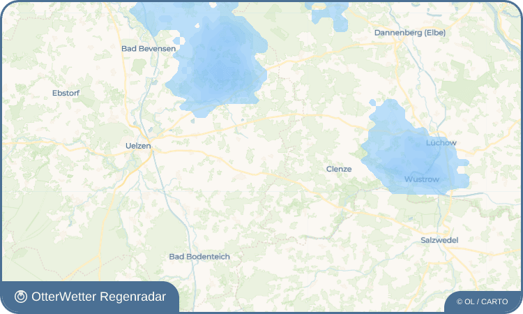 Wetter-Widget-Vorschau mit Vorhersagedaten für Grabau