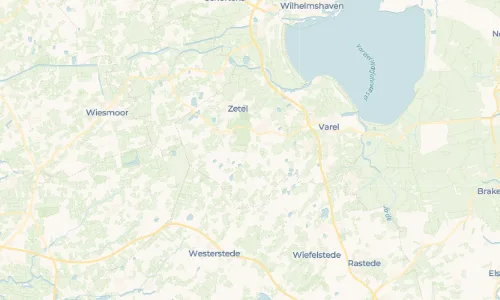 Regenradar Vorschaubild - Aktuelle Niederschläge in Grabstede und Umgebung