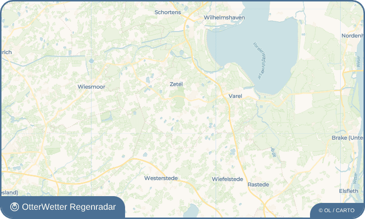 OtterWetter Regenradar-Widget Grabstede
