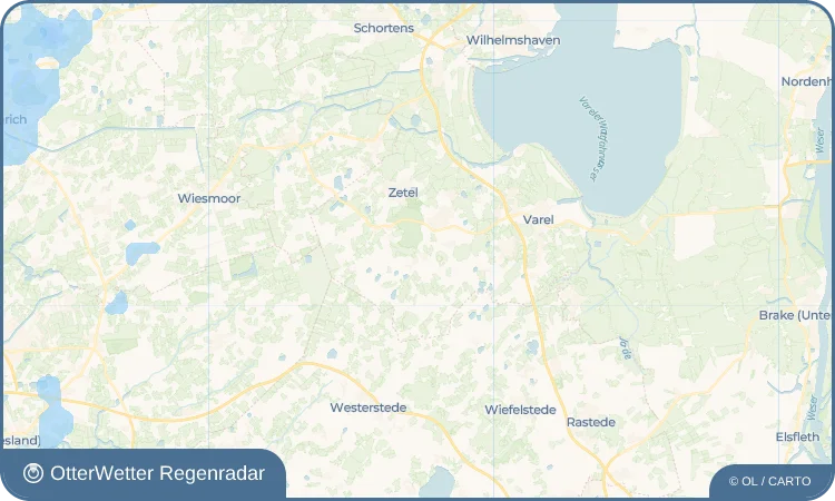 Wetter-Widget-Vorschau mit Vorhersagedaten für Grabstede
