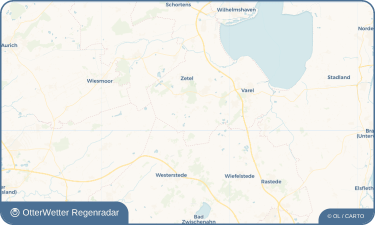 OtterWetter Regenradar-Widget Grabstederfeld