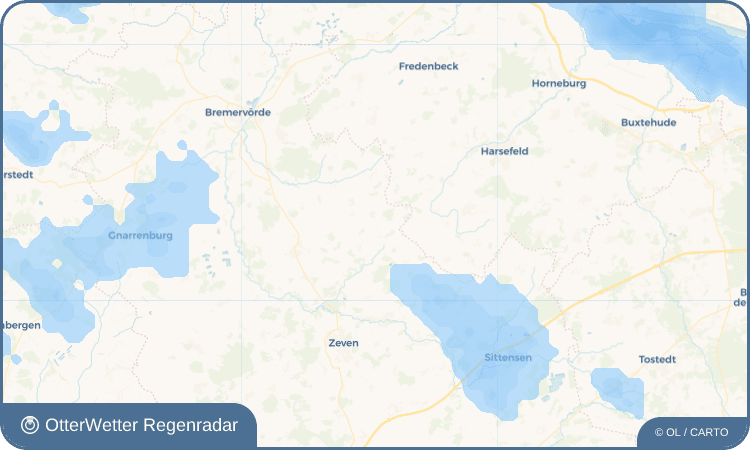 Widget-Vorschau für Grafel Wetter-Widget-Vorschau mit Vorhersagedaten für Grafel