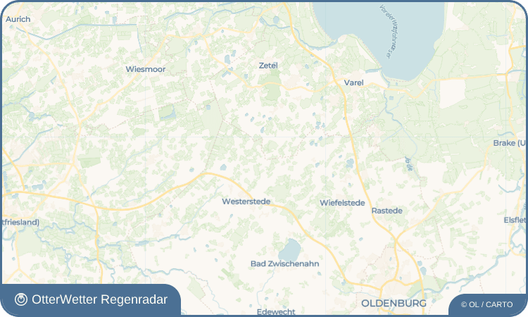 OtterWetter Regenradar-Widget Grafenfeld