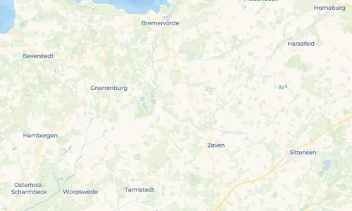 Regenradar Vorschaubild - Aktuelle Niederschläge in Granstedt und Umgebung