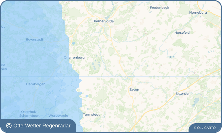 OtterWetter Regenradar-Widget Granstedt