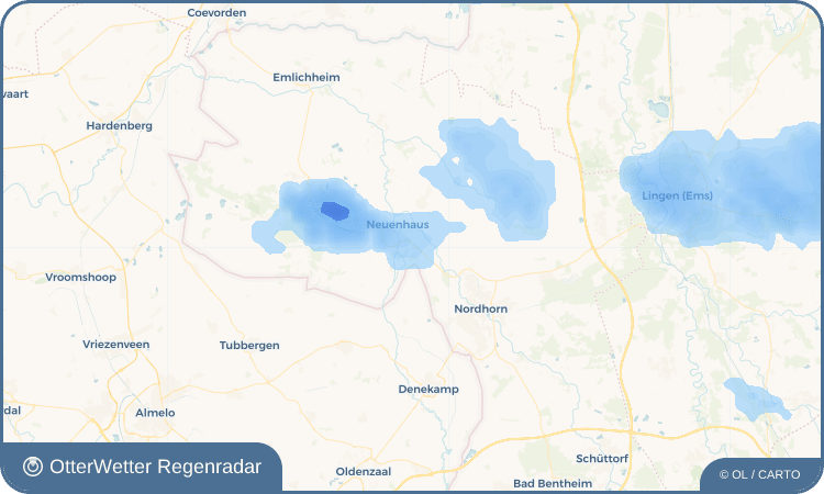 OtterWetter Regenradar-Widget Grasdorf