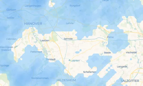 Regenradar Vorschaubild - Aktuelle Niederschläge in Gretenberg und Umgebung
