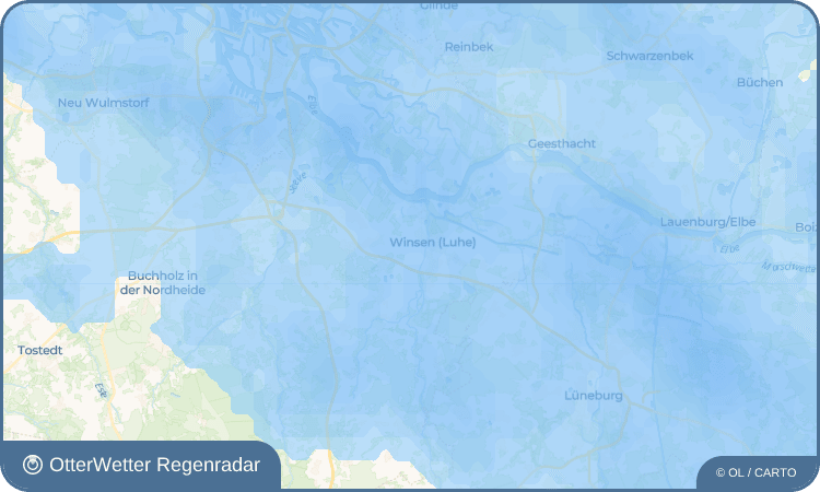 OtterWetter Regenradar-Widget Grevelau