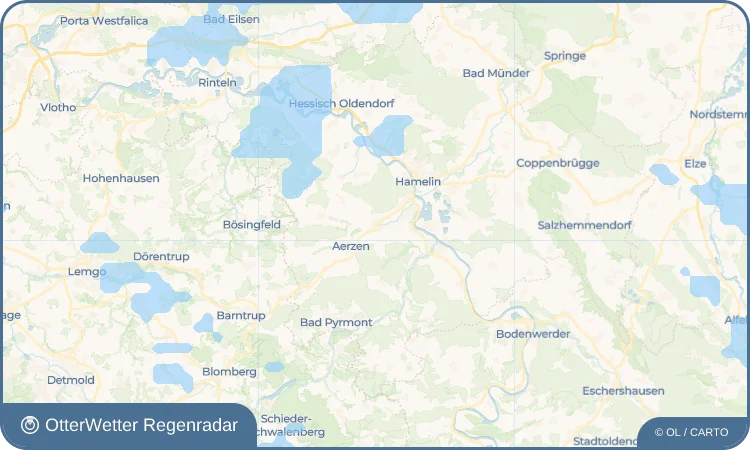 Widget-Vorschau für Groß Berkel Wetter-Widget-Vorschau mit Vorhersagedaten für Groß Berkel