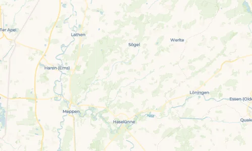 Regenradar Vorschaubild - Aktuelle Niederschläge in Groß Berßen und Umgebung