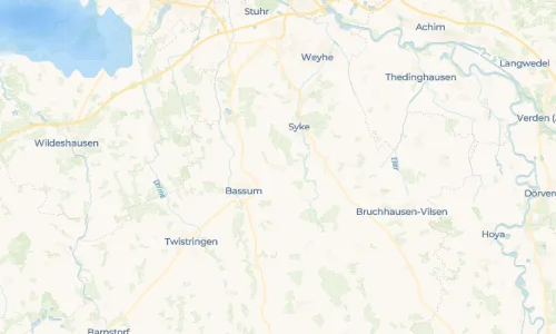 Regenradar Vorschaubild - Aktuelle Niederschläge in Groß Bramstedt und Umgebung