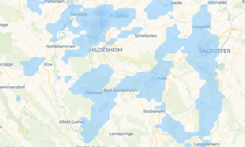 Regenradar Vorschaubild - Aktuelle Niederschläge in Groß Düngen und Umgebung