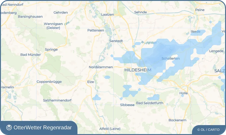 Widget-Vorschau für Groß Escherde Wetter-Widget-Vorschau mit Vorhersagedaten für Groß Escherde