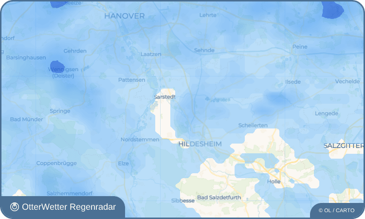 OtterWetter Regenradar-Widget Groß Förste
