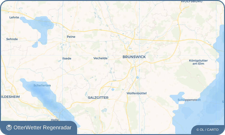 OtterWetter Regenradar-Widget Groß Gleidingen