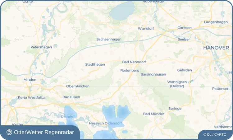 Wetter-Widget-Vorschau mit Vorhersagedaten für Groß Hegesdorf