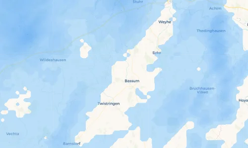 Regenradar-Vorschau: aktuelle Niederschläge in Groß Henstedt und Umgebung