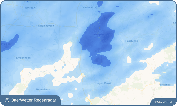 OtterWetter Regenradar-Widget Groß Hesepe